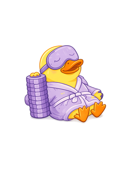 Locked duck